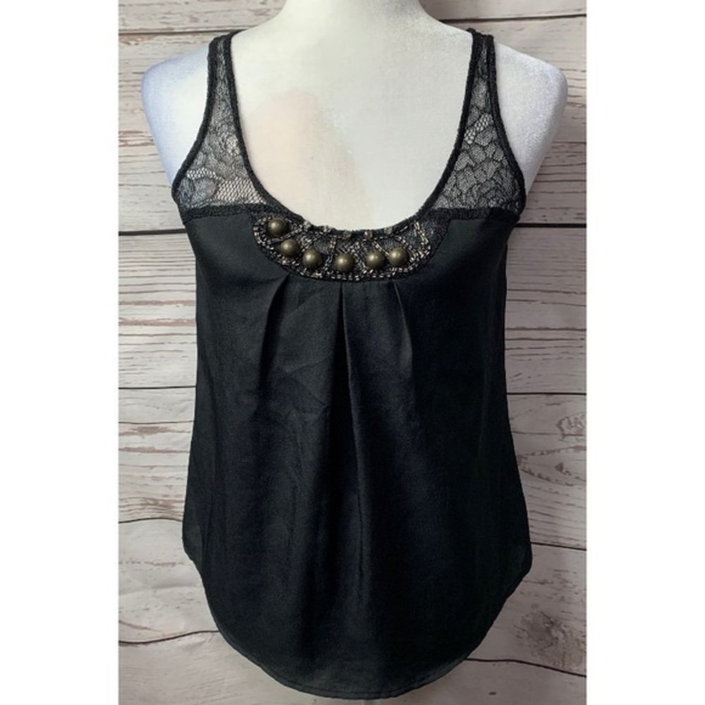Express Lace Embellished Tank Top
